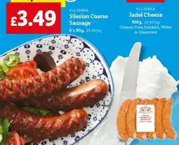 Lidl Silesian Coarse Sausage offer