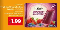 Lidl Gelatelli Fruit Ice Cream Lollies offer