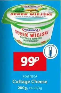 Lidl Piatnica Cottage Cheese offer