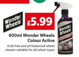 Lidl 600ml Wonder Wheels Colour Active offer