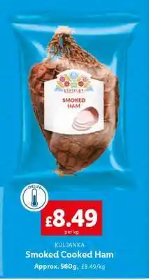 Lidl Kuljanka Smoked Cooked Ham offer