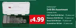 Lidl PARKSIDE Drill Bit Assortment offer