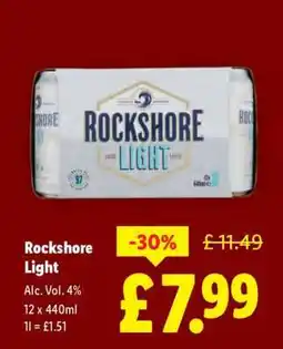 Lidl Rockshore Light offer