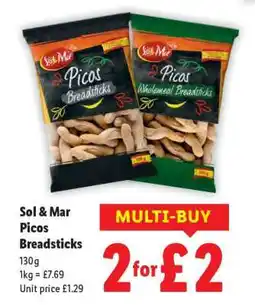 Lidl Sol & Mar Picos Breadsticks offer