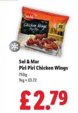 Lidl Sol & Mar Piri Piri Chicken Wings offer