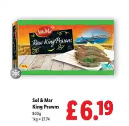 Lidl Sol & Mar King Prawns offer