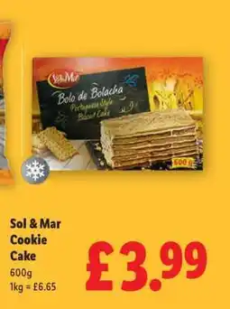 Lidl Sol & Mar Cookie Cake offer