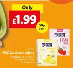 Lidl PEZ Ice Cream Sticks offer