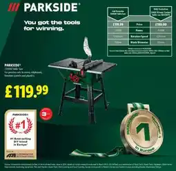Lidl PARKSIDE 2200W Table Saw offer