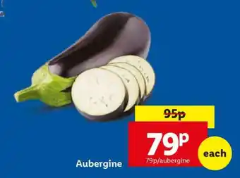 Lidl Aubergine offer