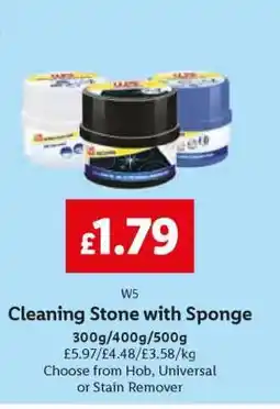 Lidl Cleaning Stone with Sponge offer