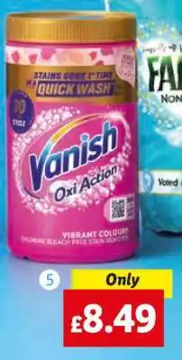 Lidl Vanish Oxi Action offer