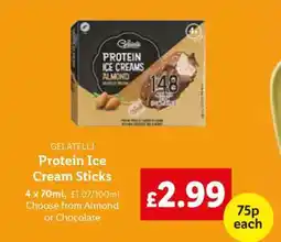Lidl Gelatelli Protein Ice Cream Sticks offer