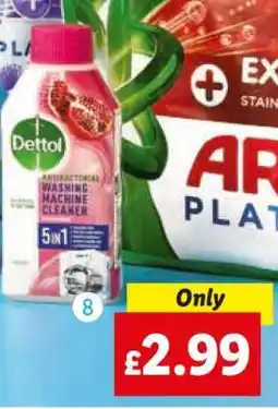 Lidl Dettol Antibacterial Washing Machine Cleaner offer