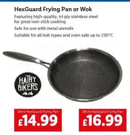 Lidl HexGuard Frying Pan or Wok offer
