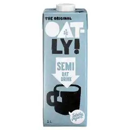 Tesco Oatly The Original Semi Oat Drink 1L offer