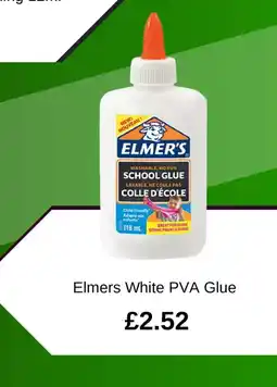 Asda Elmers White PVA Glue offer