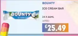 Bestway BOUNTY Ice cream bar offer