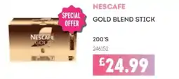Bestway NESCAFE Gold blend stick offer