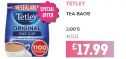 Bestway TETLEY Tea bags offer