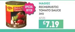 Bestway MAGGI Rich&rustic tomato sauce offer