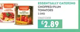 Bestway ESSENTIALLY CATERING Chopped/plum tomatoes offer