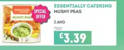 Bestway ESSENTIALLY CATERING Mushy peas offer