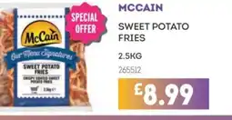 Bestway MCCAIN Sweet potato fries offer