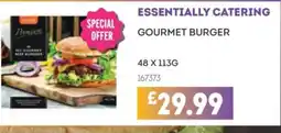 Bestway ESSENTIALLY CATERING Gourmet burger offer