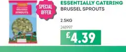 Bestway ESSENTIALLY CATERING Brussel sprouts offer
