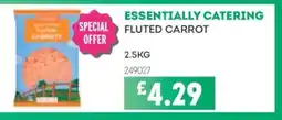 Bestway ESSENTIALLY CATERING Fluted carrot offer
