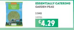 Bestway Essentially catering garden peas offer