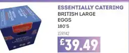 Bestway ESSENTIALLY CATERING British large eggs offer