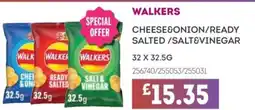 Bestway WALKERS Cheese&onion/ready salted/salt&vinegar offer