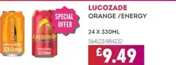 Bestway LUCOZADE Orange /energy offer