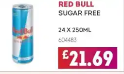 Bestway RED BULL Sugar Free offer