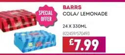 Bestway BARRS Cola/ lemonade offer