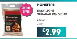 Bestway HOMEFIRE Easy light supapak kindling offer