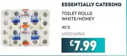 Bestway ESSENTIALLY CATERING Toilet rolls white/honey offer