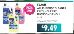 Bestway FLASH All purpose cleaner fresh/cherry blossom/lemon offer