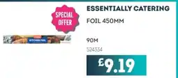 Bestway ESSENTIALLY CATERING Foil 450mm offer