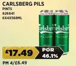 Bestway Carlsberg pils pints offer