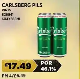 Bestway Carlsberg pils pints offer