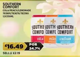 Bestway SOUTHERN COMFORT Cola/peach/lemonade offer
