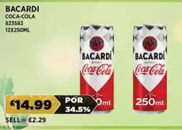 Bestway BACARDI Coca-Cola offer