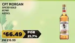 Bestway CPT MORGAN Spiced gold offer