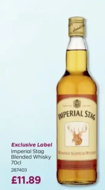 Bestway Imperial Stag Blended Whisky offer