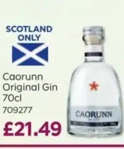 Bestway Caorunn Original Gin offer