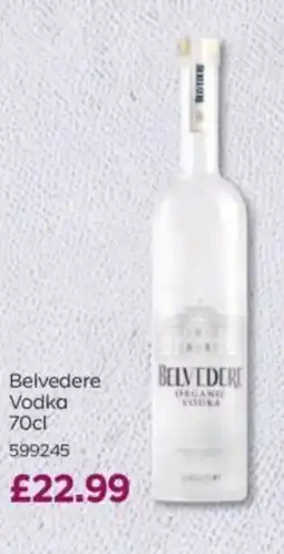 Bestway Belvedere Vodka offer
