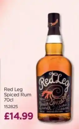 Bestway Red Leg Spiced Rum offer